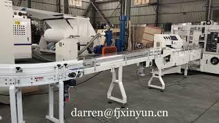 Dubai customer automatic facial tissue paper making machine manufacturer