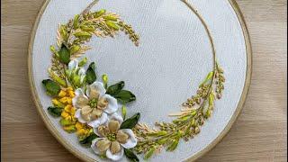 Advanced Ribbon Embroidery Design for Beginners