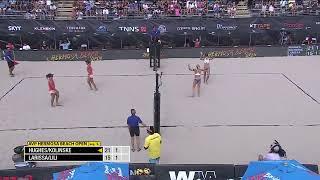 Sara Hughes with 4 Brilliant Touches | AVP Hermosa Open 2022