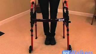 JustWalkers: Drive Deluxe, Folding Travel Walker