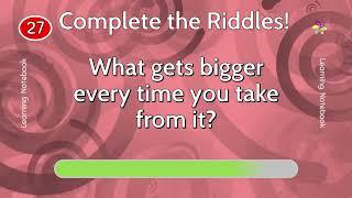 CAN you answer these tricky riddles