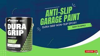 Anti-Slip Garage Epoxy Paint - Transform Your Slippery Garage Floor with Dura Grip