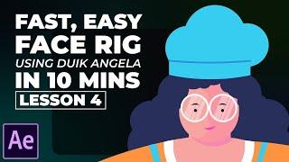 2D Explainer Character Face Rigging Tutorial || Cooking Explainer Animation Course Lesson 4