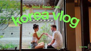 Korea Vlog — Things to do in Seoul, Busan, and Jeju & Reunion with family and friends after 4 years