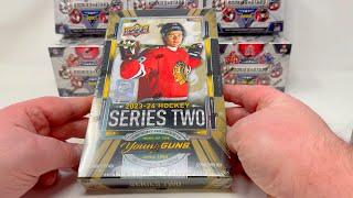 THE HUNT FOR CONNOR BEDARD - 2023-24 Upper Deck Series 2 Hockey Hobby Box Break