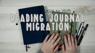 2024 to 2025 Reading Journal Migration