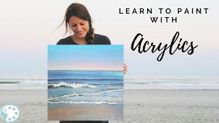 Learn How To Paint with Acrylics | Welcome to Createful Art