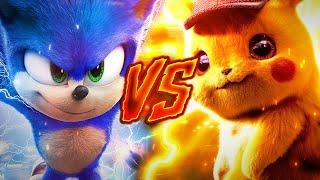 Sonic (filme) VS. Detetive Pikachu [Batalha de Gigantes] ft. Ninja Raps