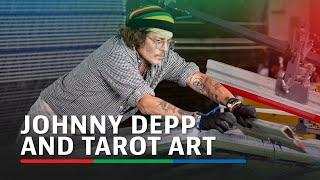 Actor Johnny Depp turns to tarot to inspire art collection