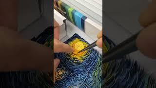 Quilling Starry Night/ Artoholic/ 2D Quilling