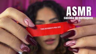 ASMR- Caixinha de mensagens do universo