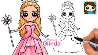 How to Draw Glinda the Good Witch | Ariana Grande | Wicked