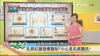 什麼！這些胸部小地方跟健康大有關係？健康2.0 20161022 (完整版)