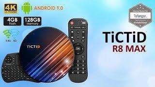 TicTid R8 Max - Android TV Box - OTT TV - 4GB Ram 128GB Storage - RK3318 - Android 9.0 - Unboxing