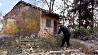 Parents Died Early ~ This Poor Guy Renovated Old House and Transformed the Garden | Start to Finish