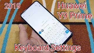 Huawei Y9 Prime 2019 / Keyboard Settings / Auto Correction