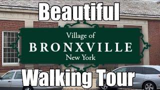 BEAUTIFUL BRONXVILLE Walking Tour | Westchester County NY  New York