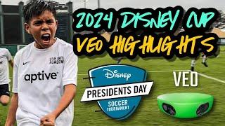 2024 DISNEY CUP VEO HIGHLIGHTS | U12 Oscar Olivas - Utah United Academy