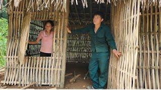 Couple completes bamboo house, builds new life | Nhì Free life