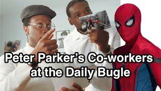 NO ONE got suspicious of Peter Parker's photography?  #spiderman #peterparker #dailybugle #funny