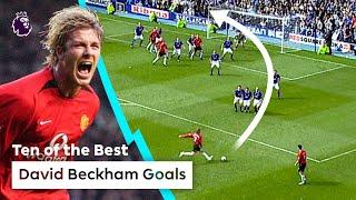 10 ICONIC David Beckham goals you'll NEVER forget