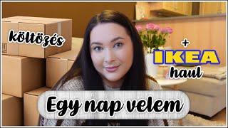 KÖLTÖZÉS, IKEA HAUL & PIZZASÜTÉS  // KLAUDIA