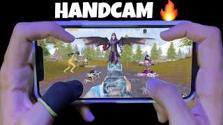 Best HANDCAM iPhone 11 Pro Max ️ | 4Finger + Gyroscope | PUBG Mobile