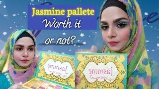 Jasmine eyeshadow palette Honest Review | Jasmine eyeshadow look