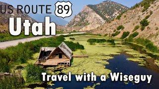 US Route 89 Utah - (almost) every town along the way - 60 of them!