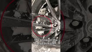 Simple culprit is causing vibration in snowy weather, as you would not believe  #CarFromJapan #car