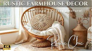 Rustic Farmhouse Furniture: Elevating Your Interior with Rustic Farmhouse Decor | Cozy Home Tour