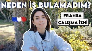 FRANSA ÇALIŞMA VİZESİ / DİPLOMA DENKLİĞİ  • Fransa'da çalışabilir miyim? Diplomam geçerli mi?