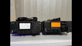 Icom 718 v Alinco DX-SR8 Base HF Radios