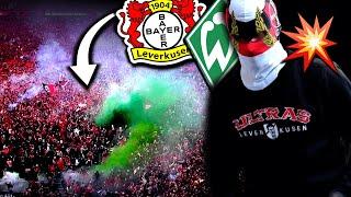 Wie sich Bremer Ultras auf die Meisterfeier schlichen... (Leverkusen vs. Werder)