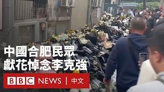 中國民眾悼念李克強 合肥故居外一片花海－ BBC News 中文