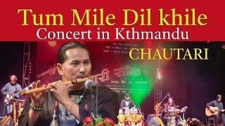 Tum Mile Dil Khile || Bansuri Cover || Concert in kathmandu 2011 Pancha Lama Shrawan Lama | CHAUTARI