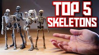 Top 5 Skeleton Action Figures! - Shooting and Reviewing