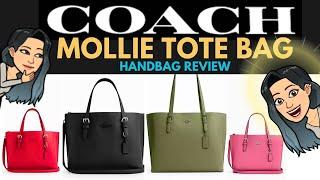 COACH MOLLIE TOTE BAG REVIEW  COACH SHOULDER BAG COACH SHOPPING BEST COACH HANDBAGS REVIEW