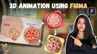 3D Animations in Figma using smart animate