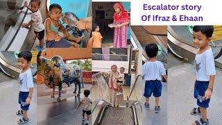 The Escalator story Of Ifraz and Ehaan  #youtubeshorts #funny #youtubevideo