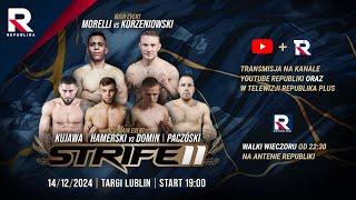 Gala Strife MMA 11 tylko w TV Republika  Oglądaj ZA DARMO!