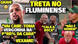 A REAÇÃO AGRESSlVA DE FELIPE MELO APÓS VEXAME E POLÊMICA COM MANO MENEZES E JOGADORES DO FLUMINENSE