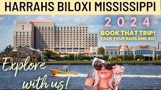 Harrah’s Gulf Coast resort and casino BILOXI Mississippi Tour 2024