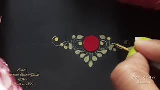 STEP BY STEP ADVANCE KOLKA DRAWING // LATEST BRIDAL KOLKA // TRENDY KOLKA DESIGN