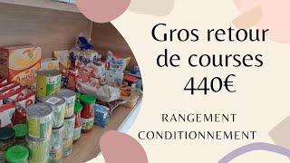 #lifestyle #retourdecourses /gros retour de courses 440€