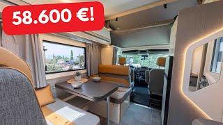 58.600 € fabrikneu  Discount Luxus Wohnmobile 2024  Ahorn Camp T 660 Plus