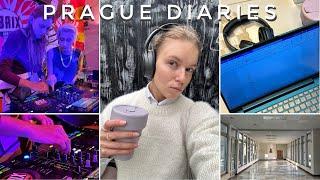 Back to Uni. Study with me. Prague Economics University | VLOG