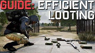 GUIDE: LOOTING IN PUBG - What to loot? How to loot? Where to loot?