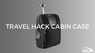 Cabin Max Travel Hack Pro Cabin Case With Hand Bag Compartment