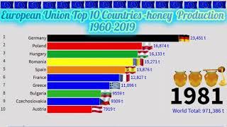 European Union Top 10 Countries -honey  Production